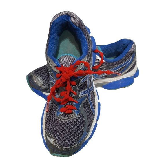 Asics Shoes - Asics Size 6 Low Top Lace Up Athletic shoes Gel Cumulus Blue